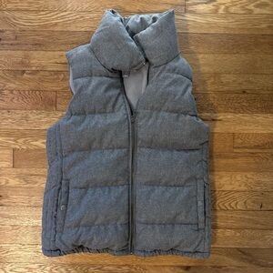 Gray Puffer Vest